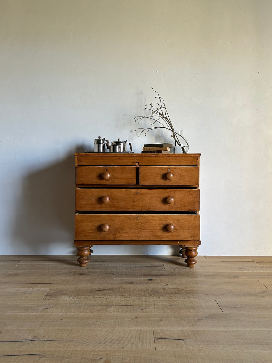 オールド パイン チェスト / old pine chest of drawers #0294 – SCOUT 