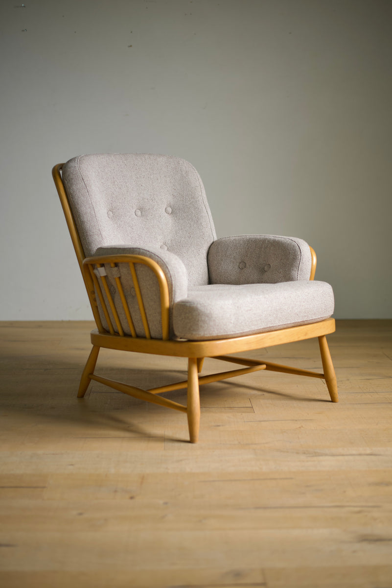 【希少】ヴィンテージ アシュトレイ A. FINKL & SONS CO USA アーコール ウィンザー ジュビリーソファ 1p / ercol windsor jubilee