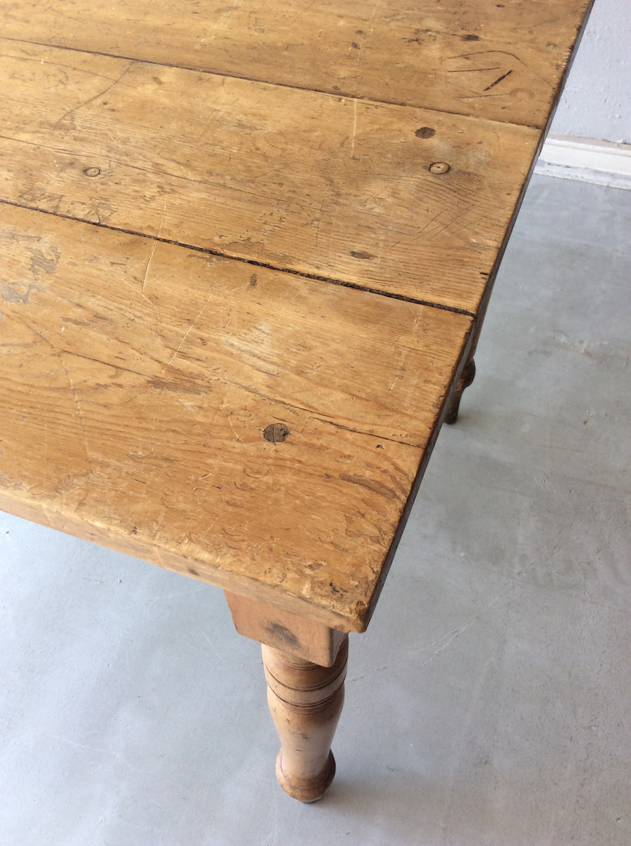 オールド パイン テーブル / old pine table #0115 – SCOUT VINTAGE