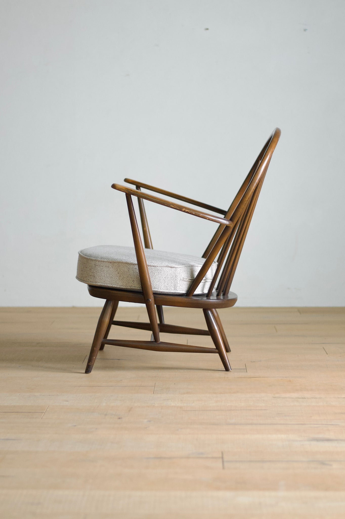 アーコール ウィンザー グランドマザー チェア / ercol windsor tub chair '305' #0386