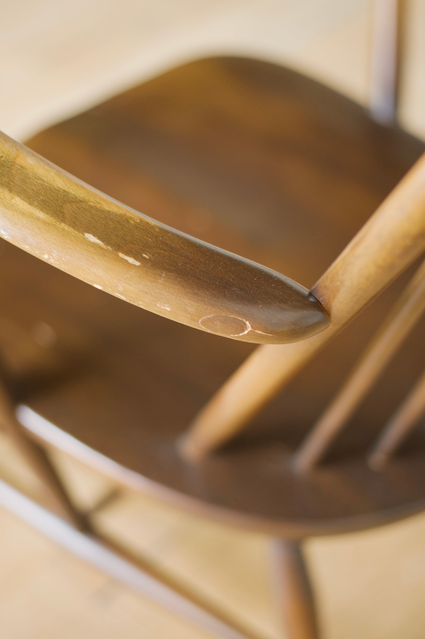 アーコール ウィンザー グランドマザー チェア / ercol windsor tub chair '305' #0386