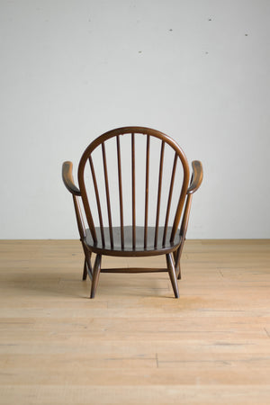アーコール ウィンザー グランドマザー チェア / ercol windsor tub chair '305' #0386