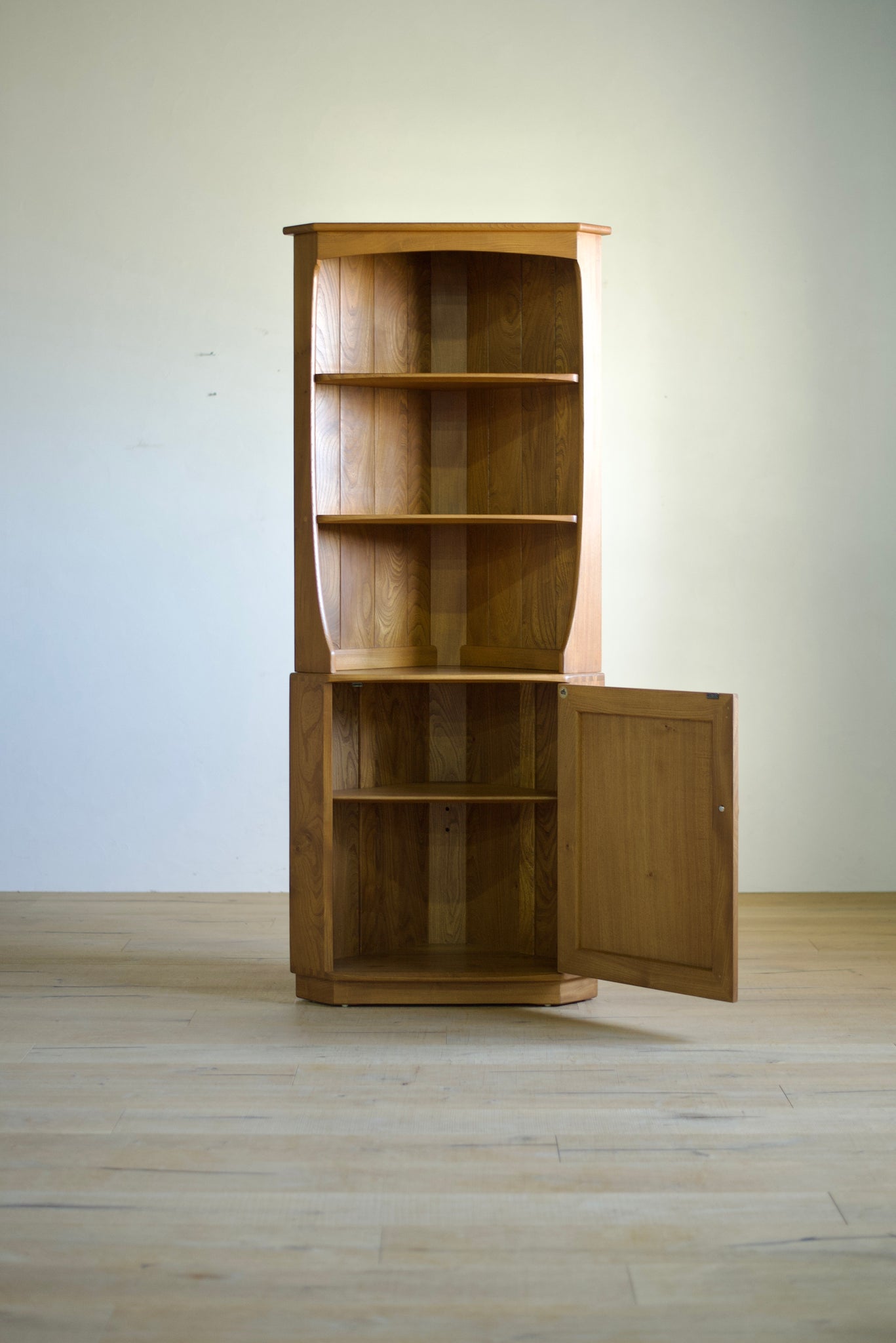 アーコール コーナーキャビネット / ercol windsor corner cabinet '743c' #0360