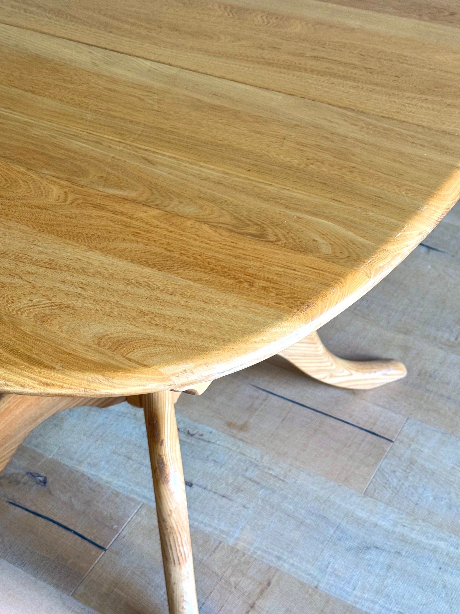 アーコール エクステンディング テーブル / ercol chester extending pedestal table '1191' #0330