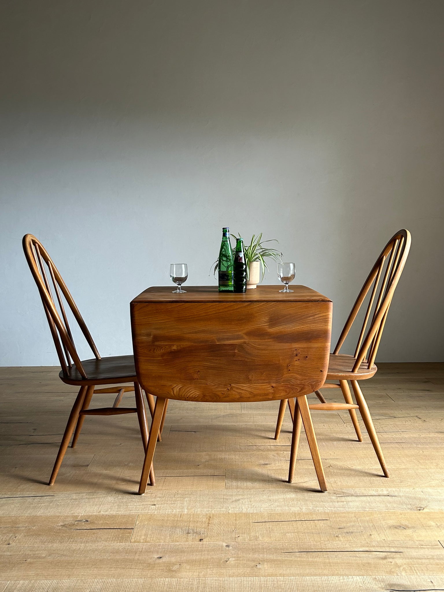 アーコール ドロップリーフ テーブル / ercol dropleaf dining table '383' #0290