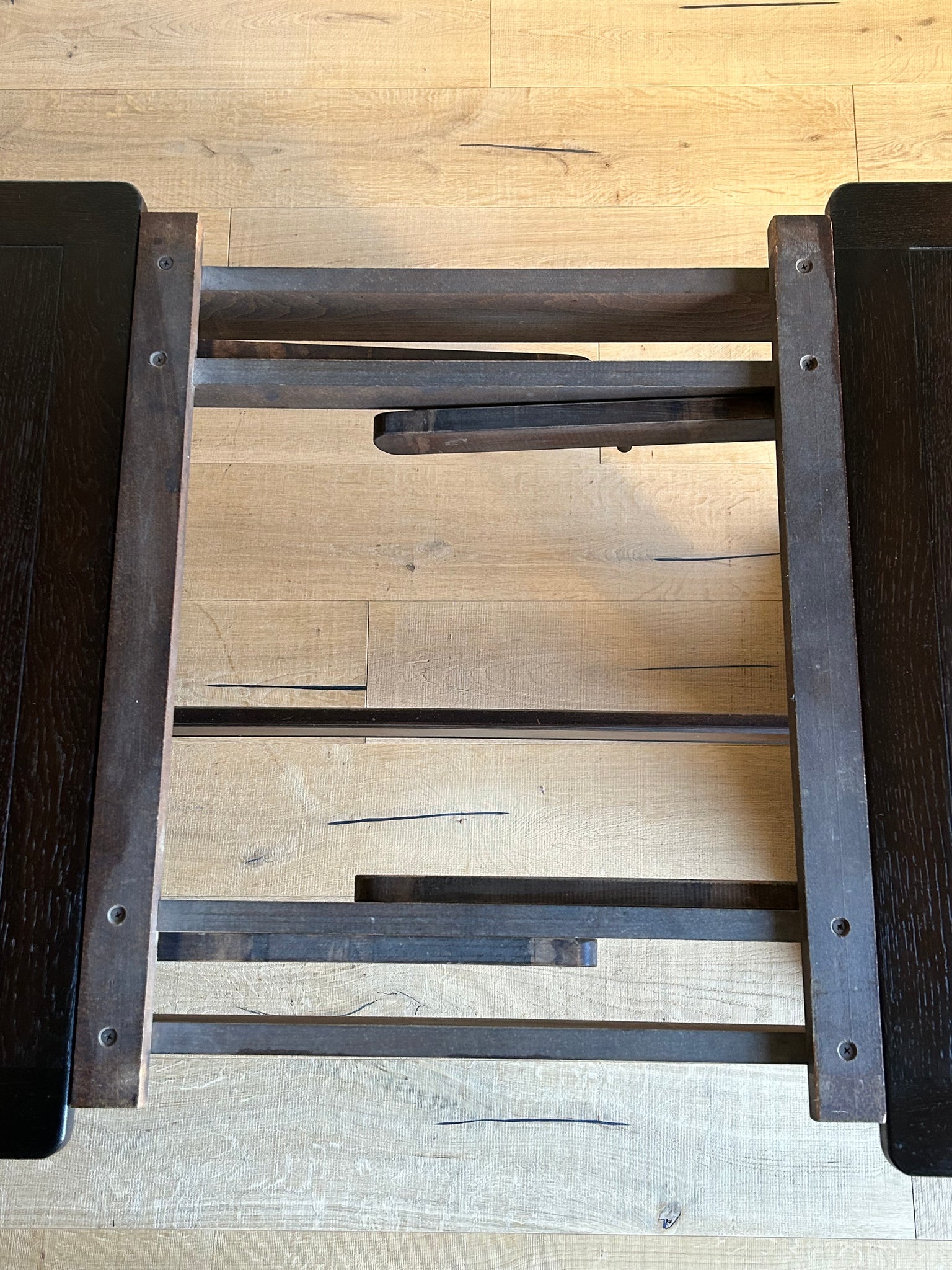アーコール ドローリーフ リフェクトリー テーブル / ercol old colonial draw leaf refectory table '434' #0261