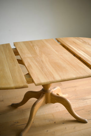 アーコール エクステンディング テーブル / ercol chester extending pedestal table '1167' #0342