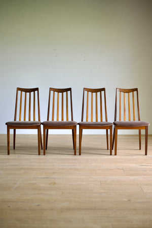 ジープラン チェア４脚セット / g-plan chairs set of 4 #0335