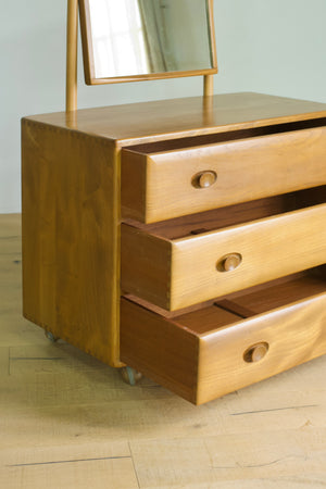 アーコール ドレッシング チェスト / ercol dressing chest with mirror '483' #0370