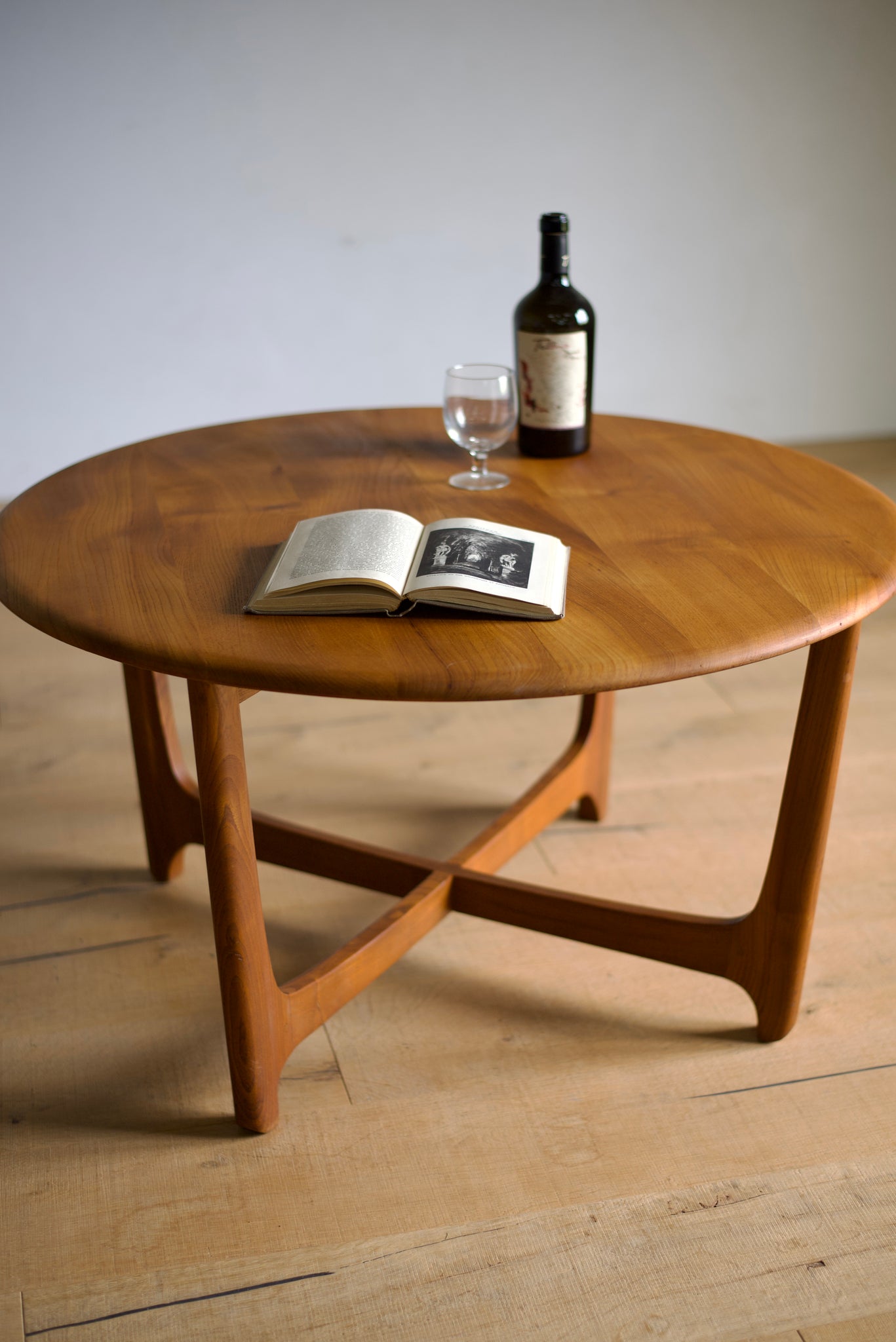 アーコール コーヒーテーブル ラウンド / ercol wychwood circular coffee table #0341