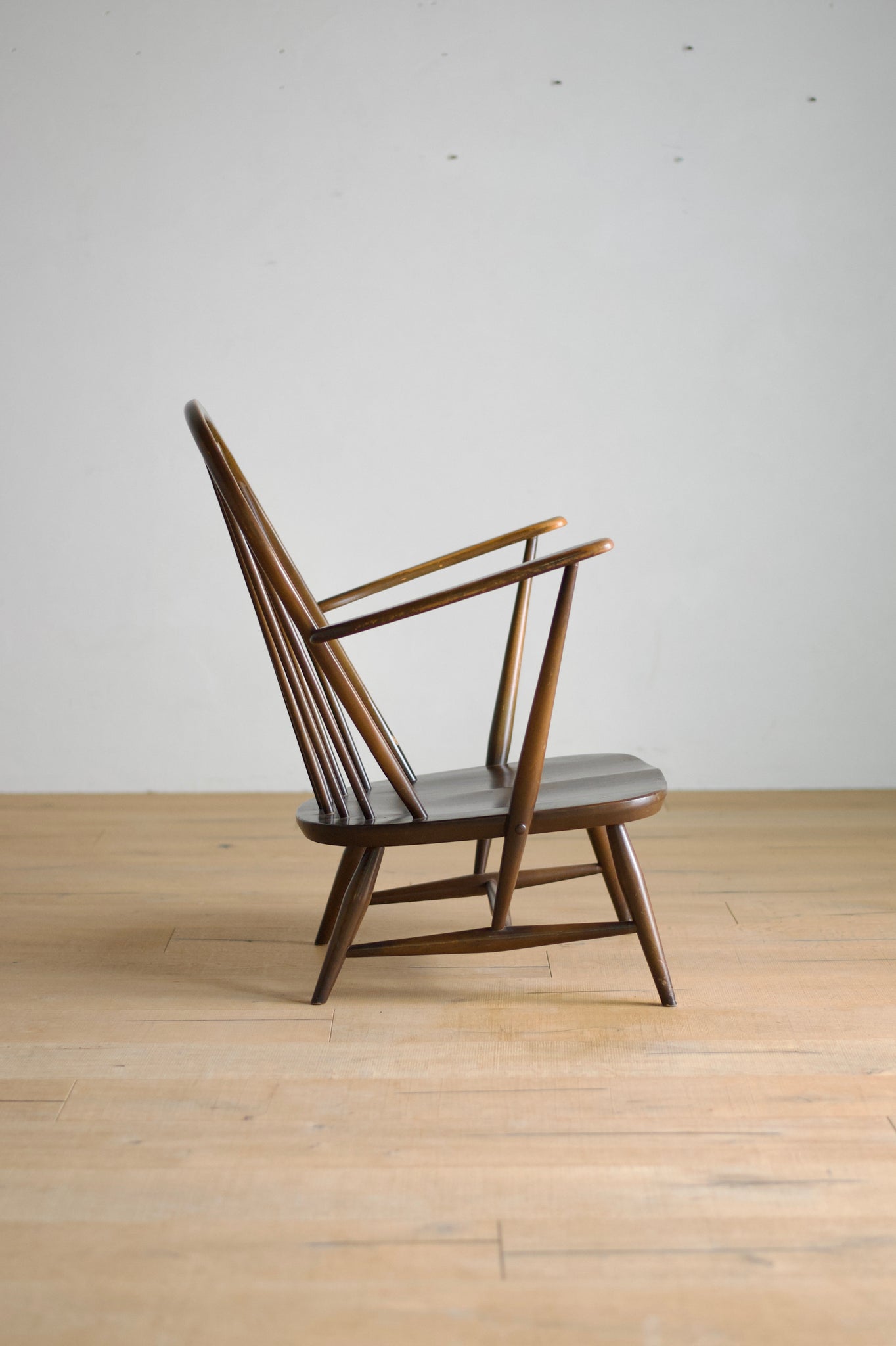 アーコール ウィンザー グランドマザー チェア / ercol windsor tub chair '305' #0386