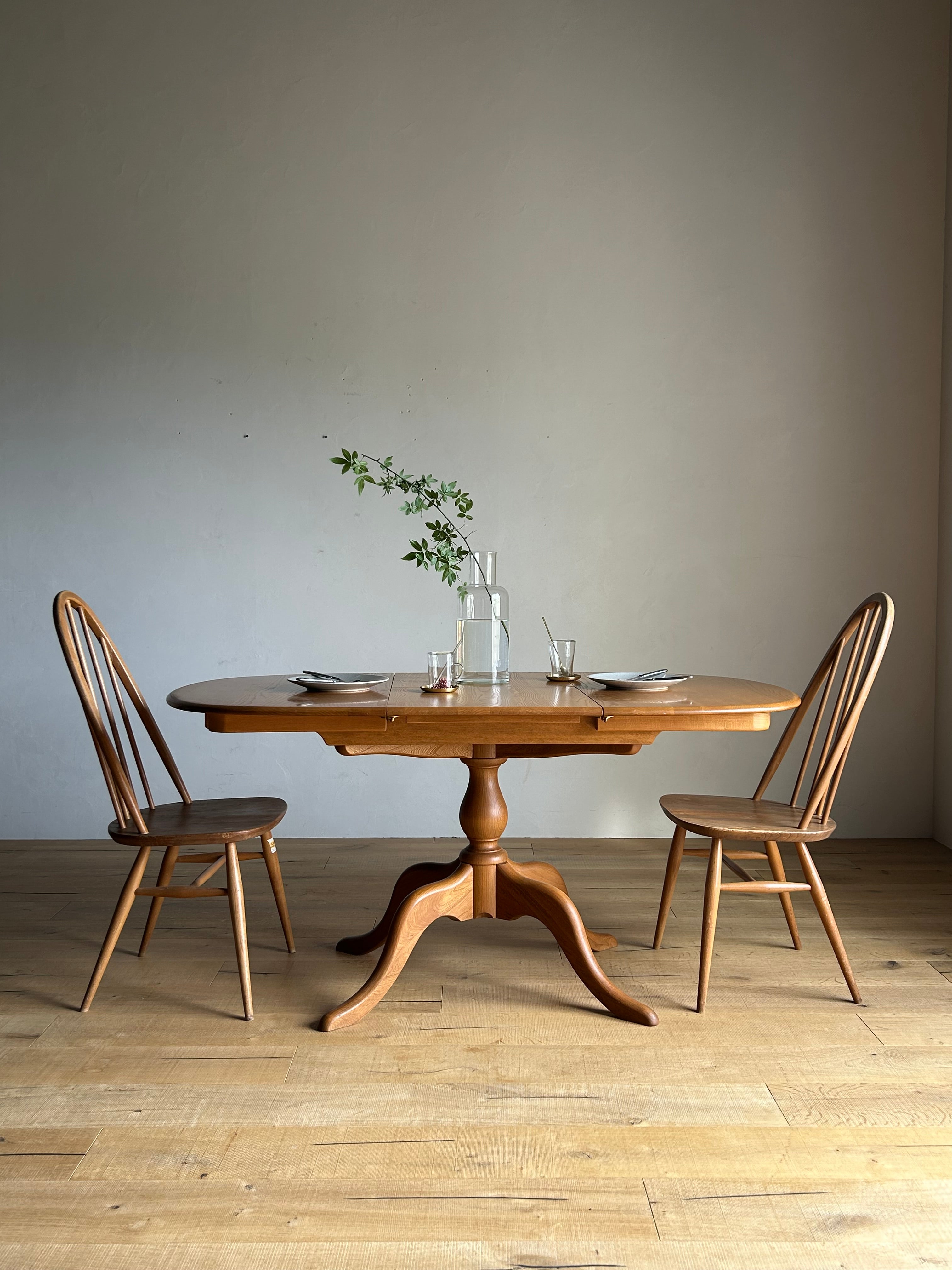 Mid Century Ercol Model 393 Table / Desk - 3007f – Mustard