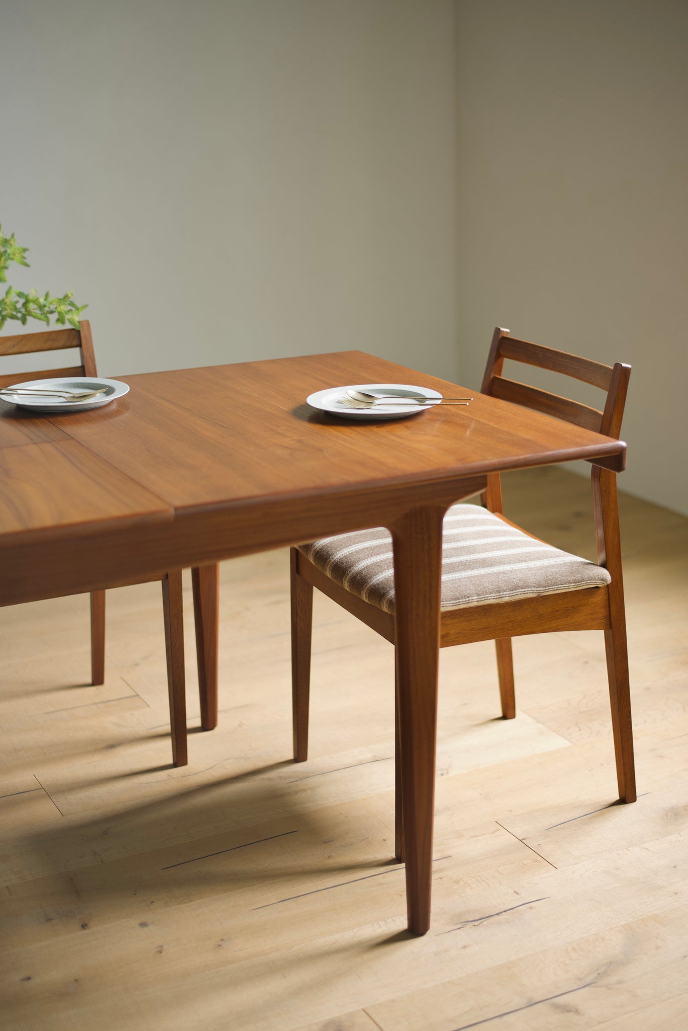 ヤンガー チーク エクステンディング テーブル / younger teak extending table #0365
