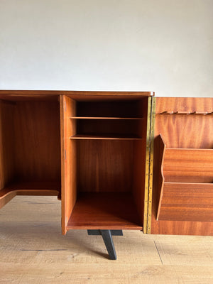 ユーティリティ デスク / metomorphic cabinet desk #0273