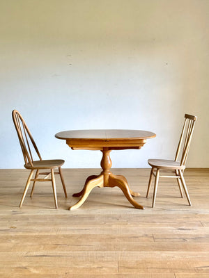 アーコール エクステンディング テーブル / ercol chester extending pedestal table '1191' #0330