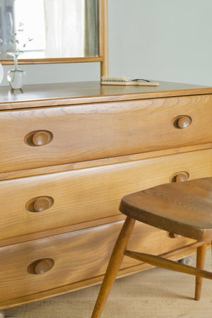 アーコール ドレッシング チェスト / ercol dressing chest with mirror '483' #0370