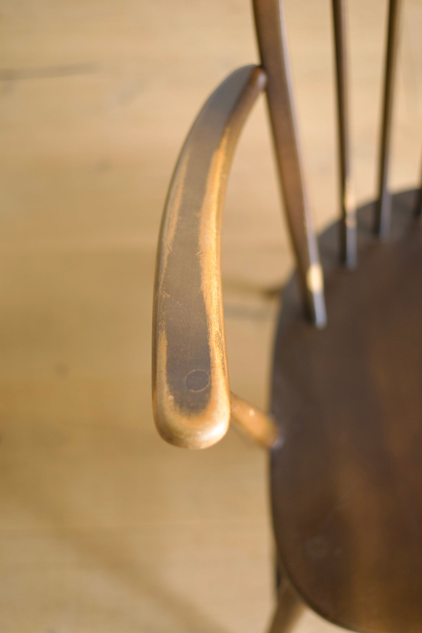 アーコール ウィンザー グランドマザー チェア / ercol windsor tub chair '305' #0386