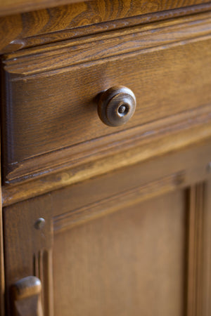 アーコール オールド コロニアル カップボード / ercol old colonial dresser with cutlery tray '331d' #0378