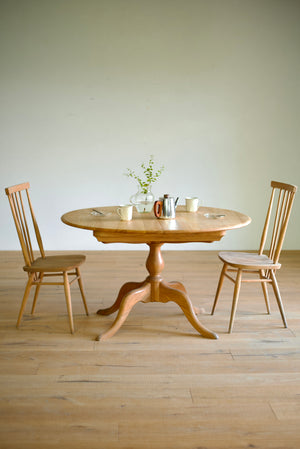 アーコール エクステンディング テーブル / ercol chester extending pedestal table '1167' #0342