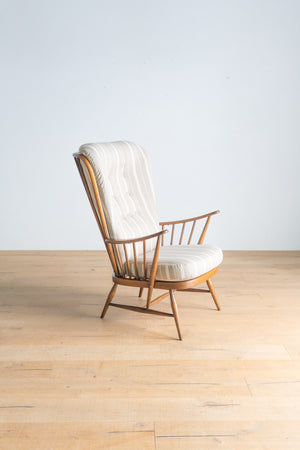 英国 アーコール Ercol ウィンザー ソファ ビンテージ ラウンジチェア アーコール ウィンザー エバーグリーン ソファ チェア 1P / ercol
