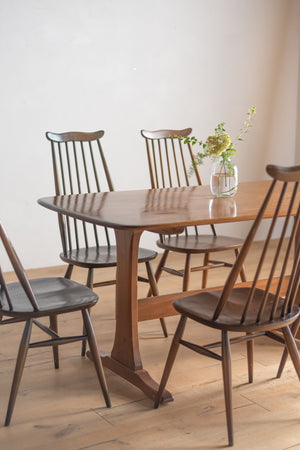 アーコール ウィンザー エルム ダイニング テーブル / ercol windsor elm dining table '822' #0375