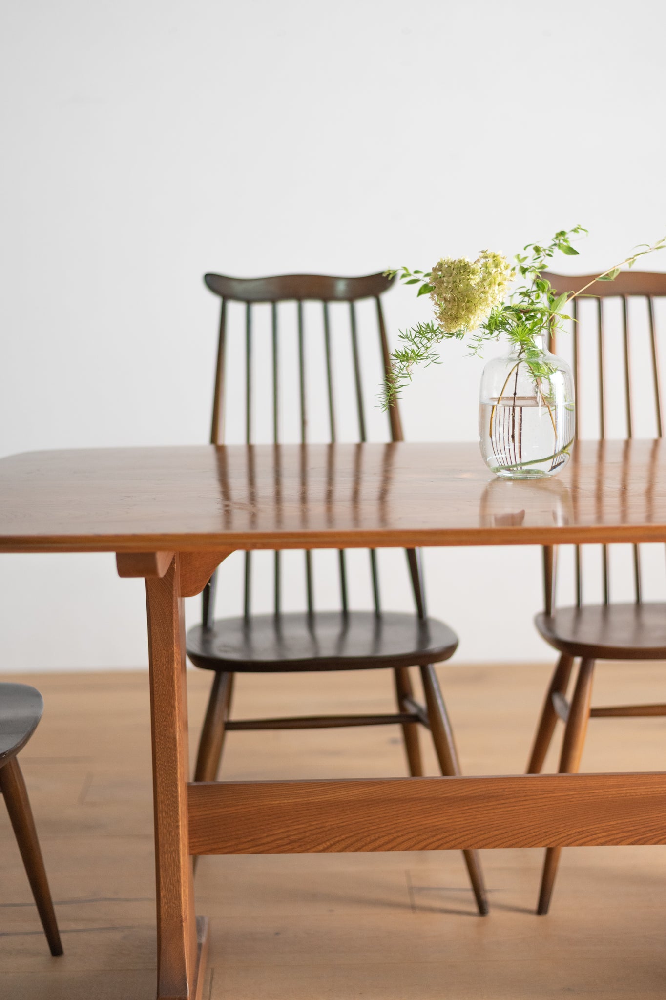 アーコール ウィンザー エルム ダイニング テーブル / ercol windsor elm dining table '822' #0375