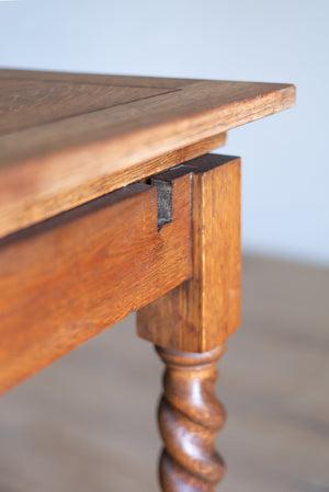 オーク エクステンション テーブル /  oak extension table #0390