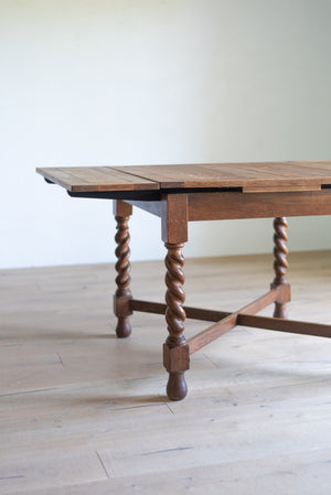 オーク エクステンション テーブル /  oak extension table #0390