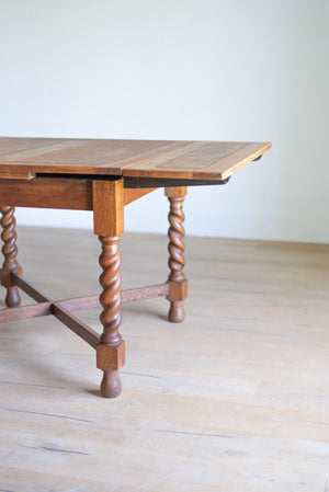 オーク エクステンション テーブル /  oak extension table #0390