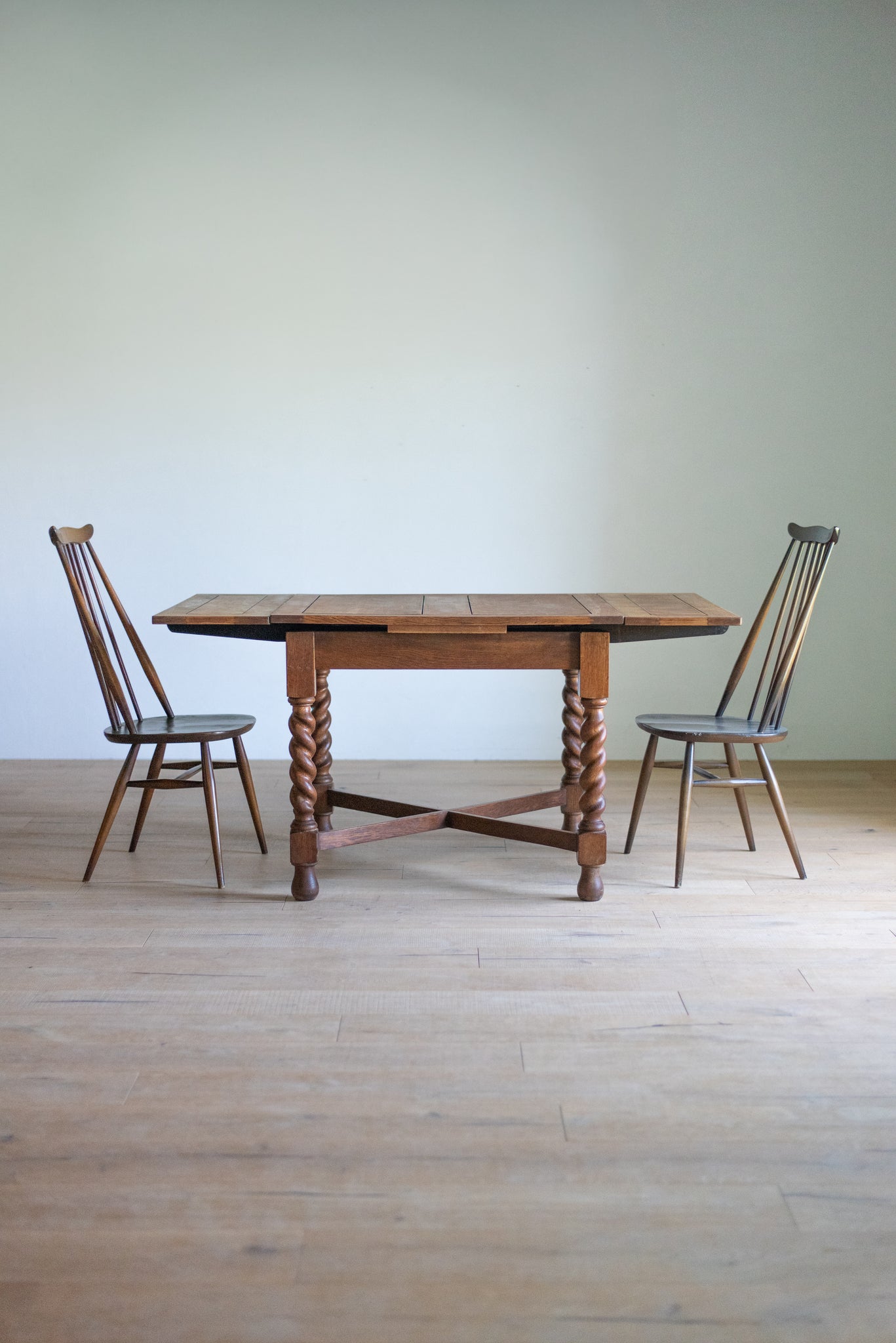 オーク エクステンション テーブル /  oak extension table #0390