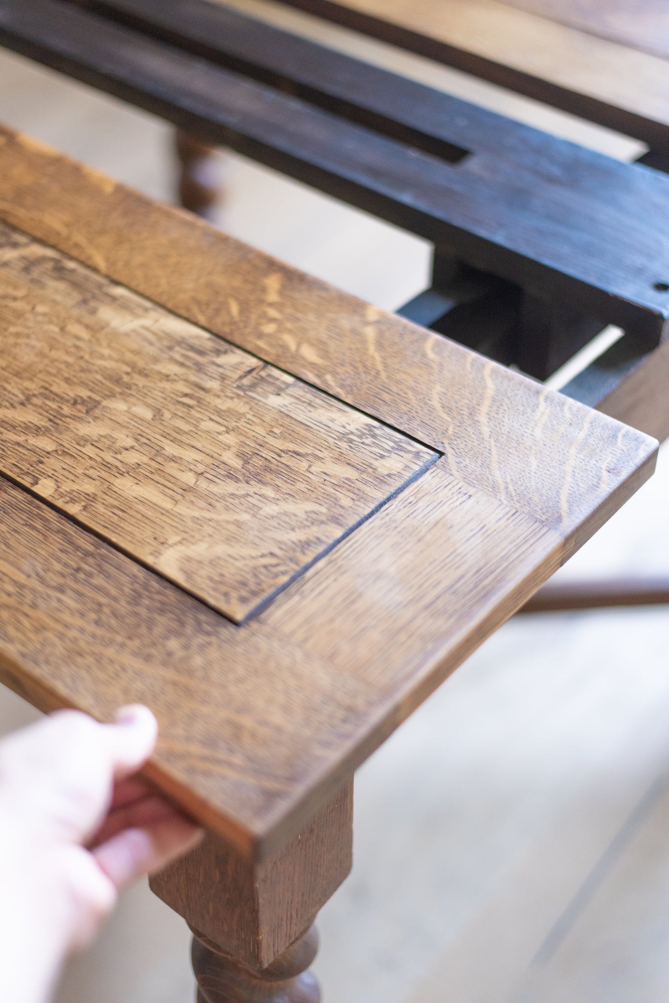 オーク エクステンション テーブル /  oak extension table #0390