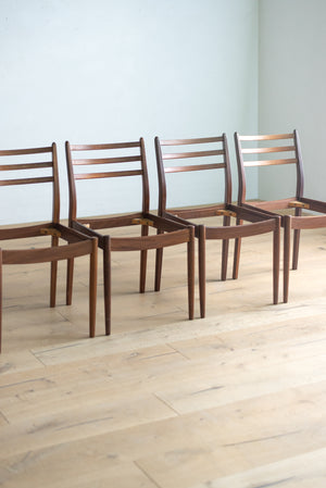 ジープラン チェア４脚セット 張替済 / g-plan chairs set of 4 #0394