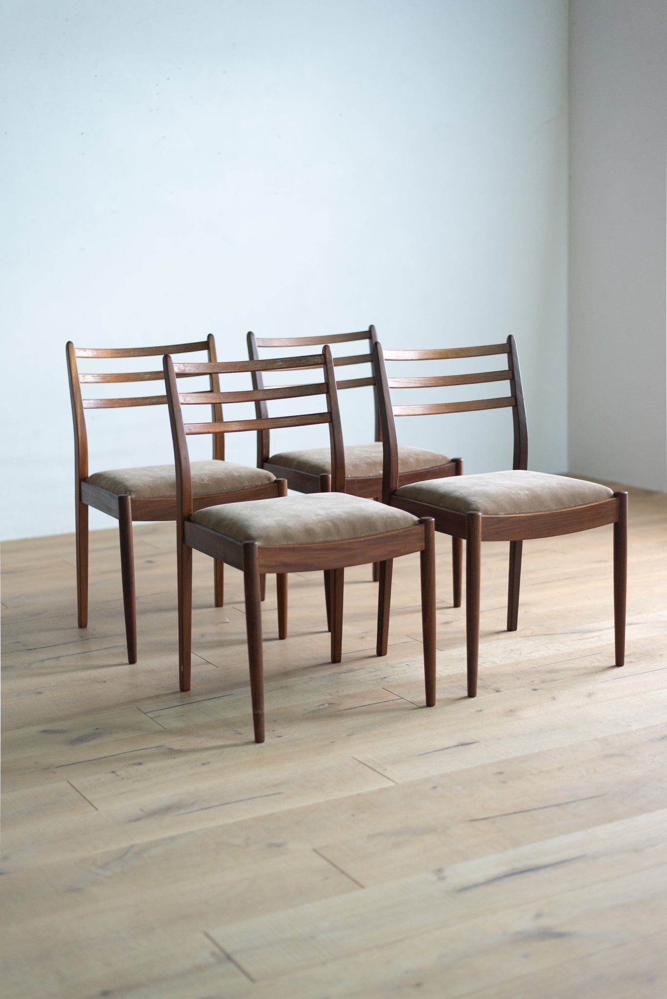 ジープラン チェア４脚セット 張替済 / g-plan chairs set of 4 #0394
