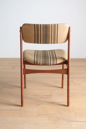エリックバック ダイニングチェア 4脚セット / erik buch dining chairs 'model49' set of 4  #0097