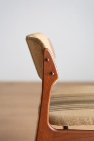 エリックバック ダイニングチェア 4脚セット / erik buch dining chairs 'model49' set of 4  #0097