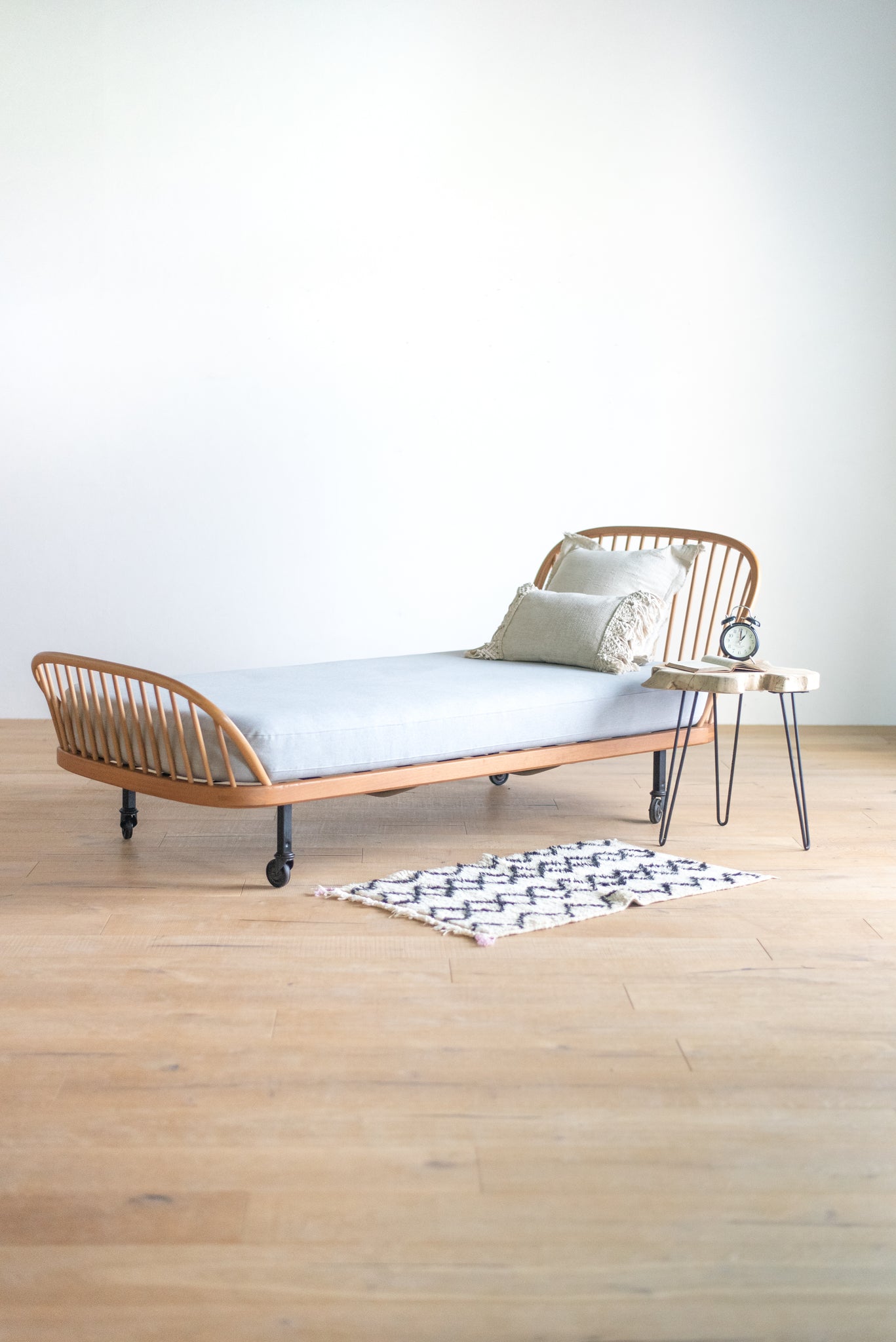 アーコール ウィンザー ベッド with フレンチキャスター / ercol windsor bed with french castors'358' #0398
