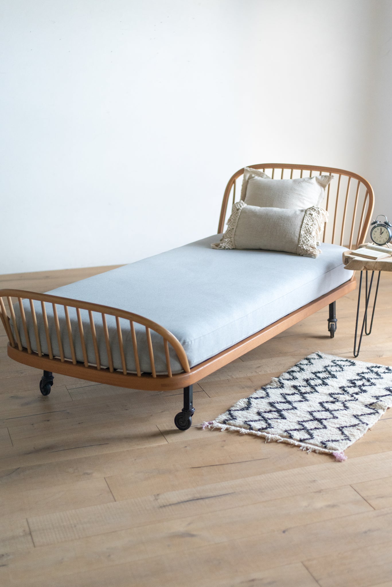 アーコール ウィンザー ベッド with フレンチキャスター / ercol windsor bed with french castors'358' #0398