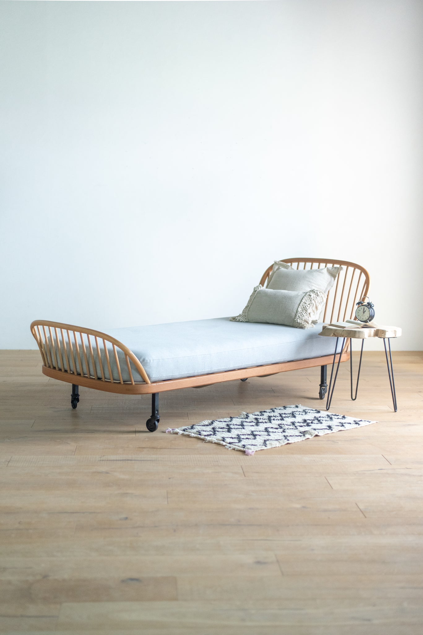 アーコール ウィンザー ベッド with フレンチキャスター / ercol windsor bed with french castors'358' #0398