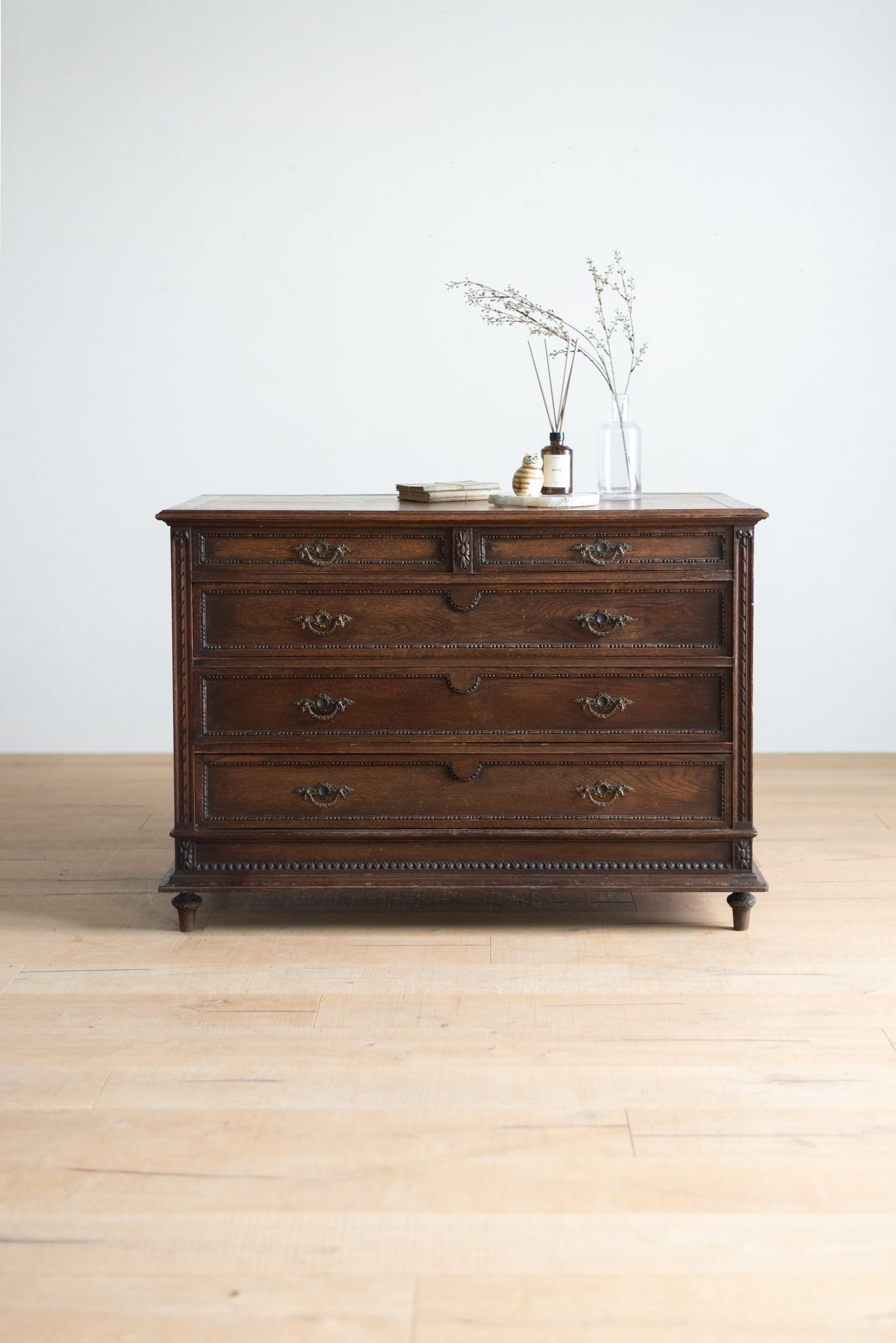 オーク チェスト ドロワー / oak chest of drawers #0403