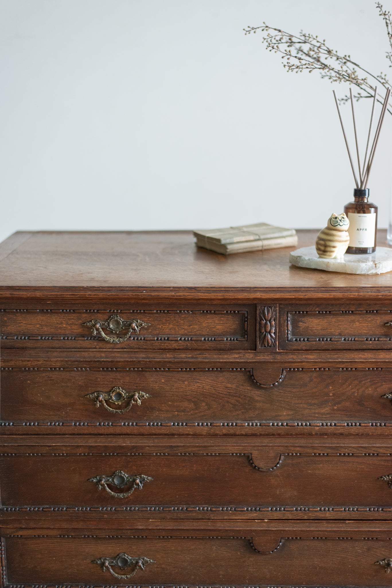 オーク チェスト ドロワー / oak chest of drawers #0403