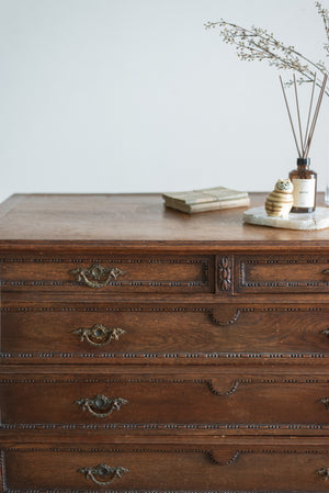 オーク チェスト ドロワー / oak chest of drawers #0403
