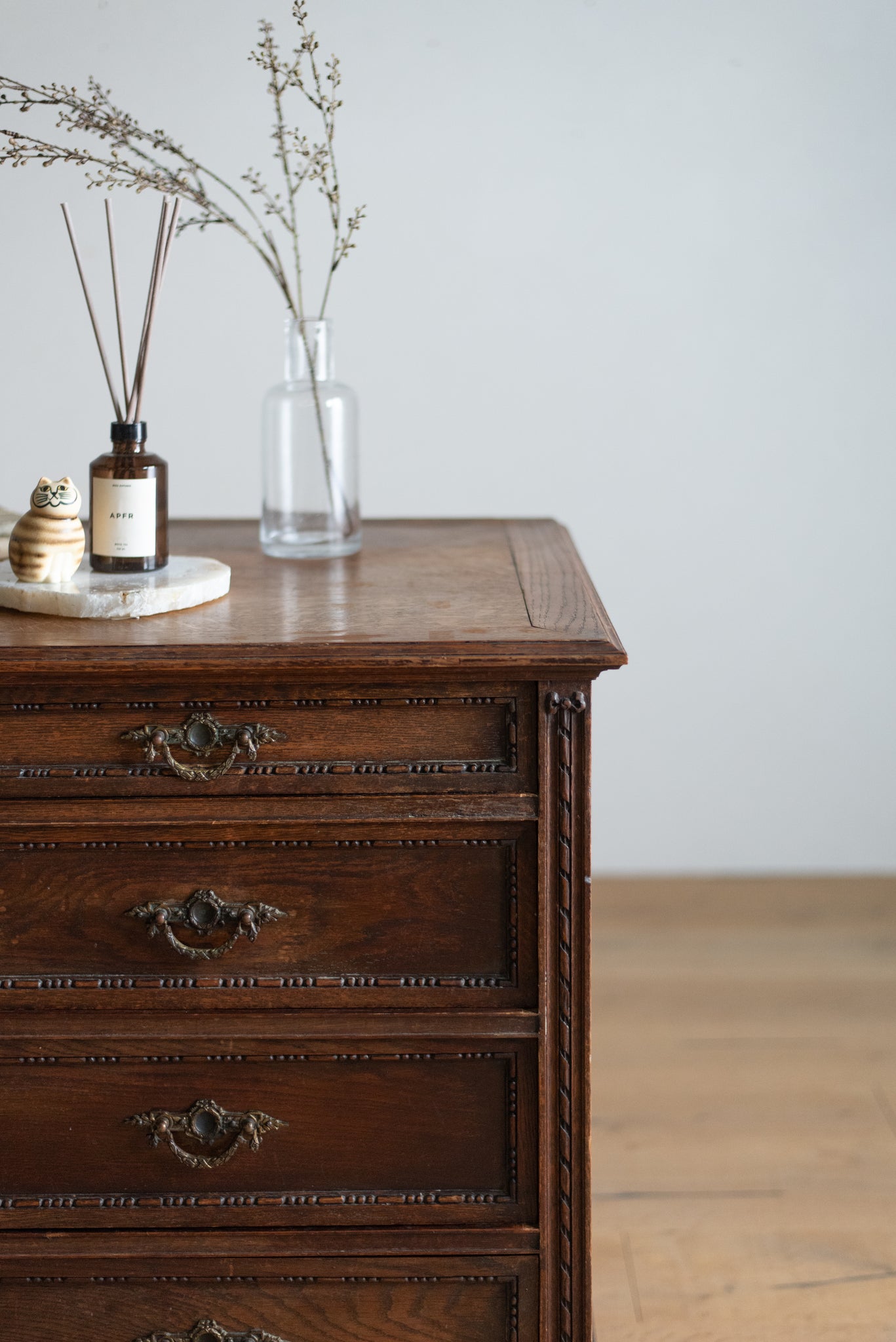 オーク チェスト ドロワー / oak chest of drawers #0403
