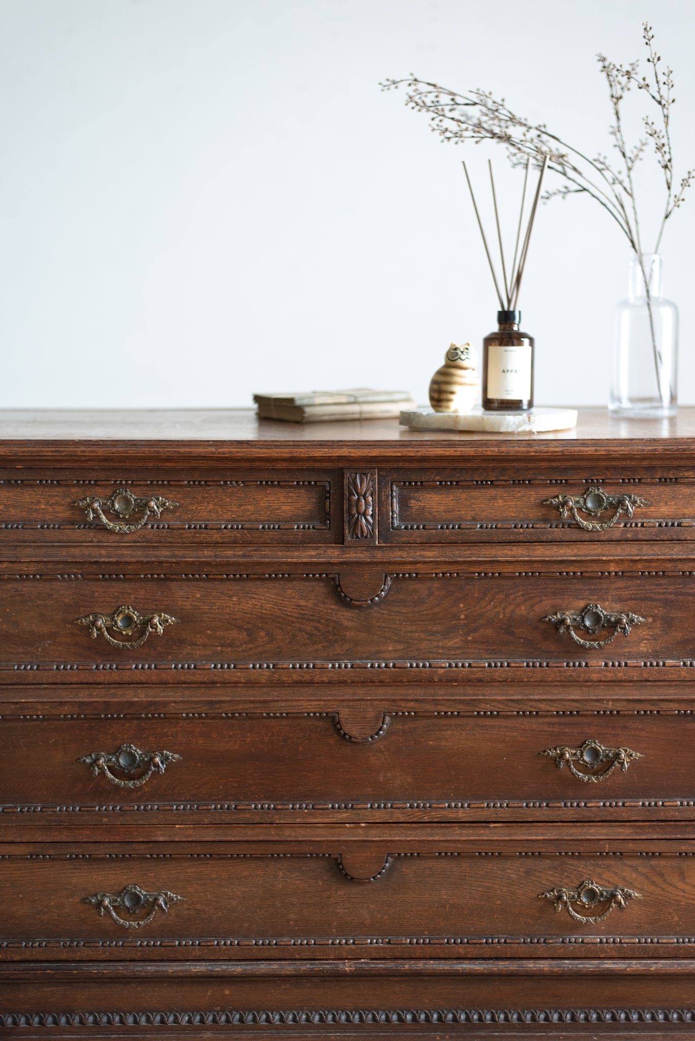 オーク チェスト ドロワー / oak chest of drawers #0403