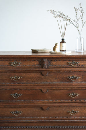 オーク チェスト ドロワー / oak chest of drawers #0403