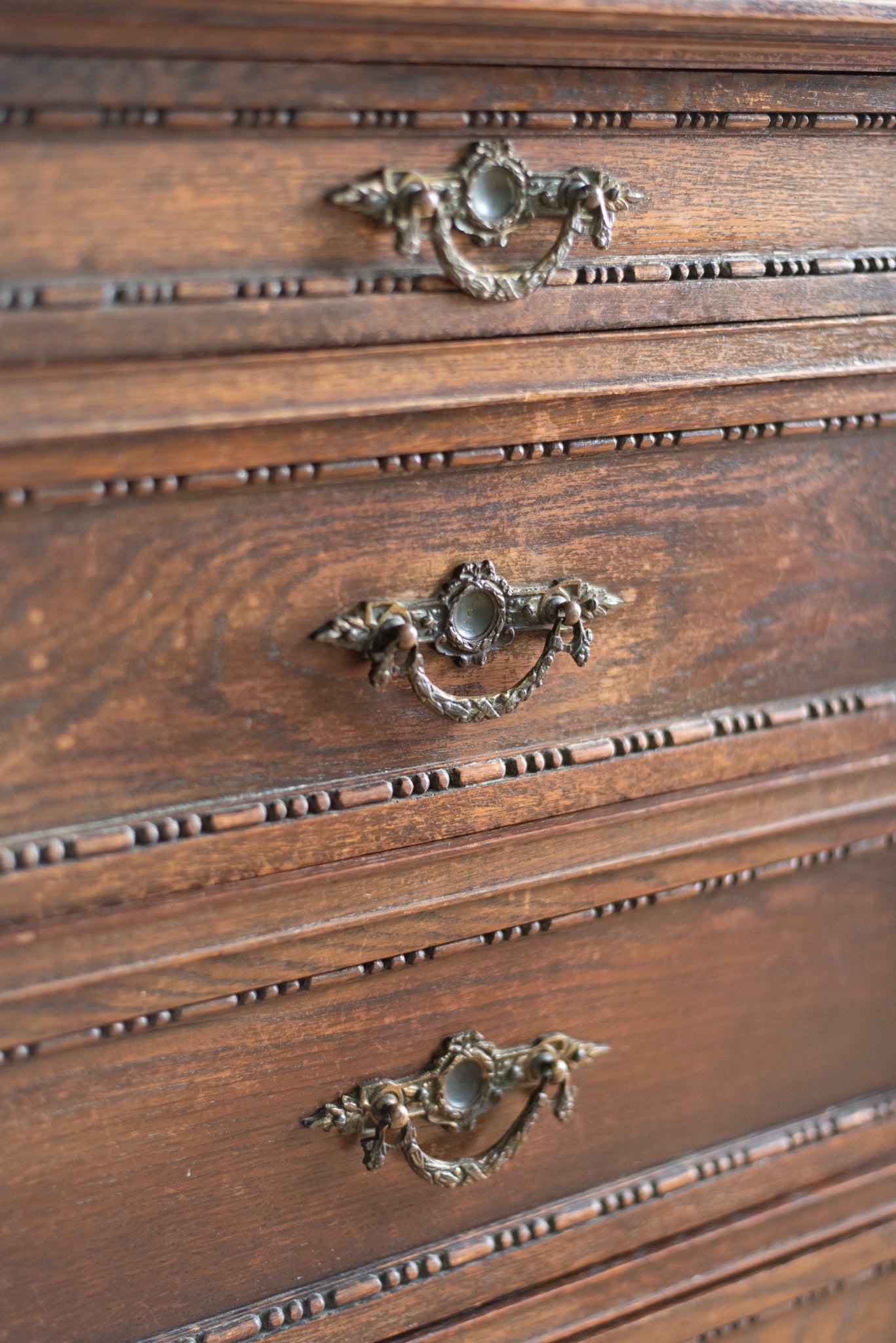 オーク チェスト ドロワー / oak chest of drawers #0403
