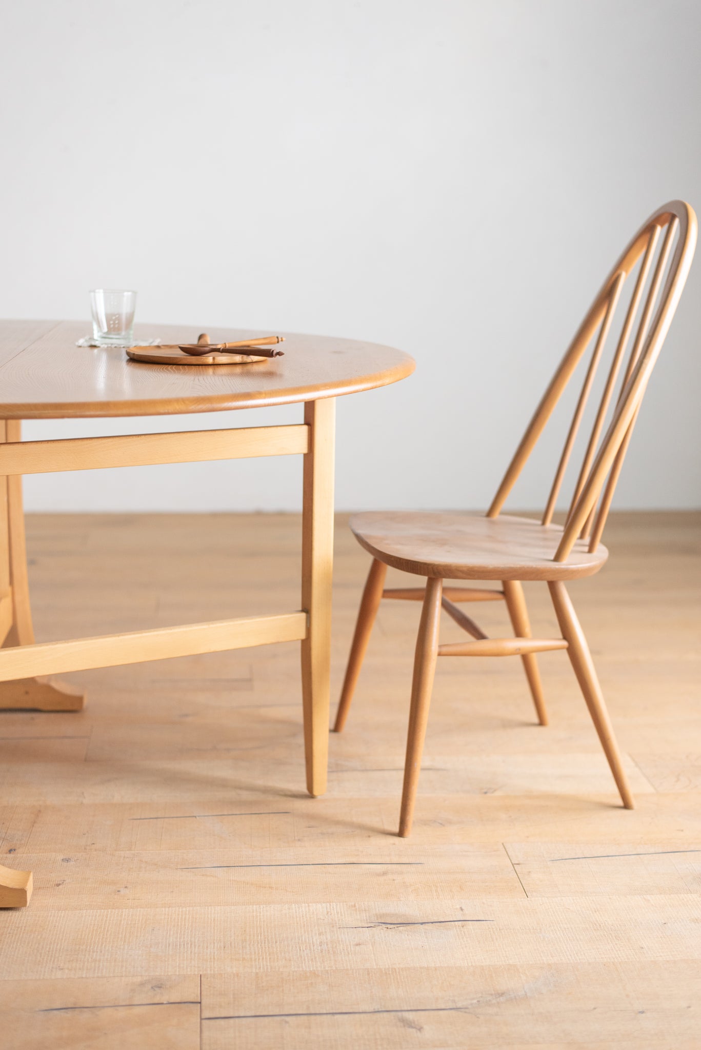 アーコール ゲートレッグ ダイニング テーブル / ercol gate-leg dining table #0406
