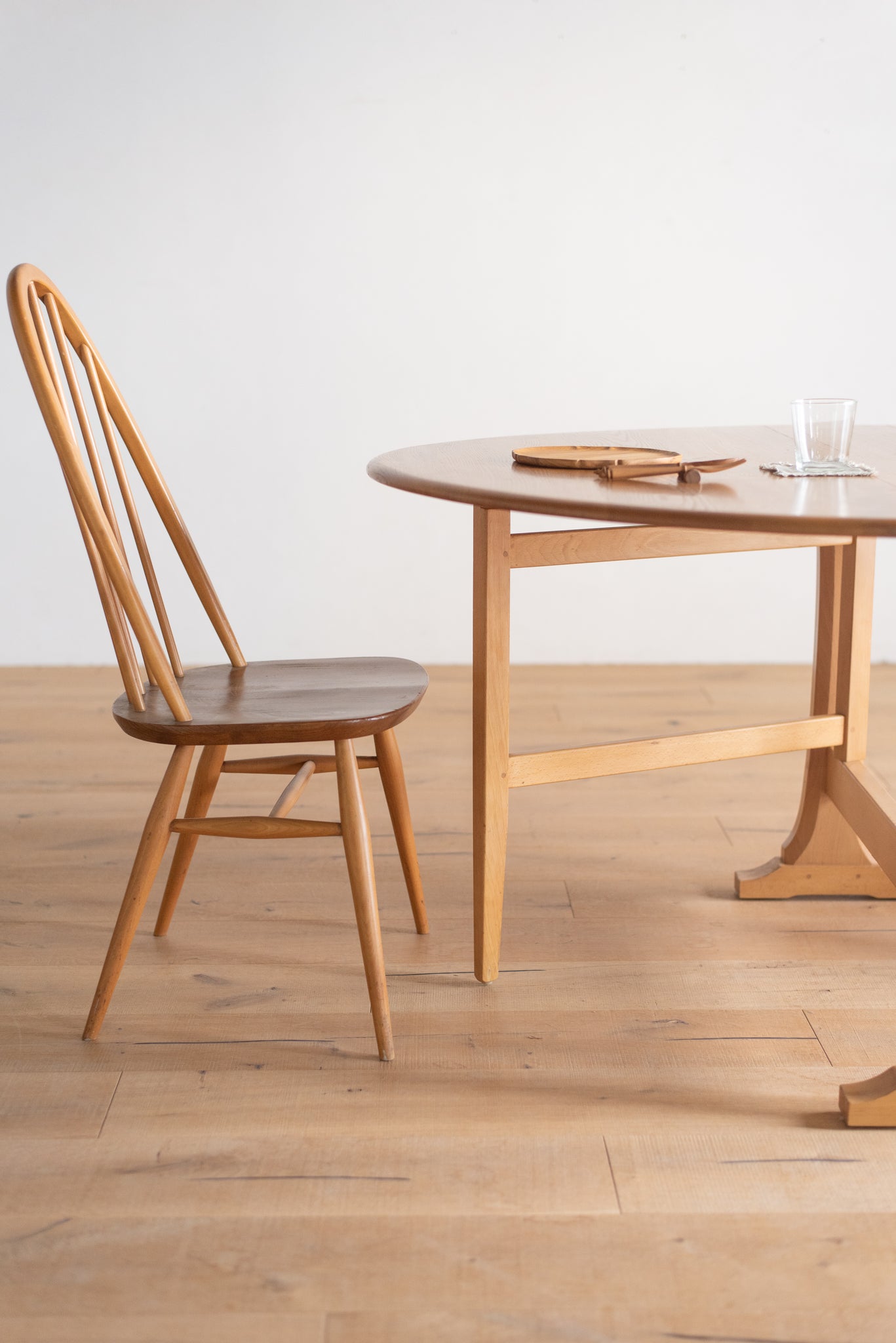 アーコール ゲートレッグ ダイニング テーブル / ercol gate-leg dining table #0406
