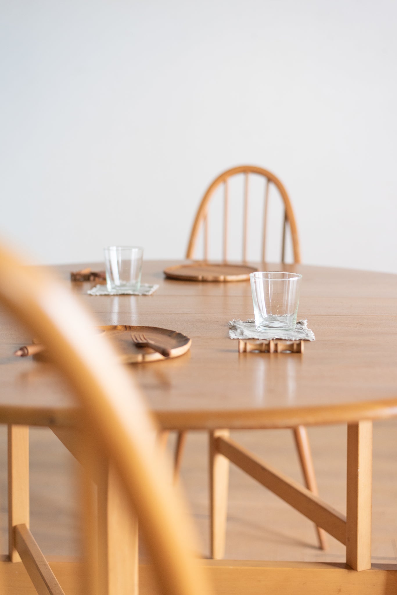 アーコール ゲートレッグ ダイニング テーブル / ercol gate-leg dining table #0406