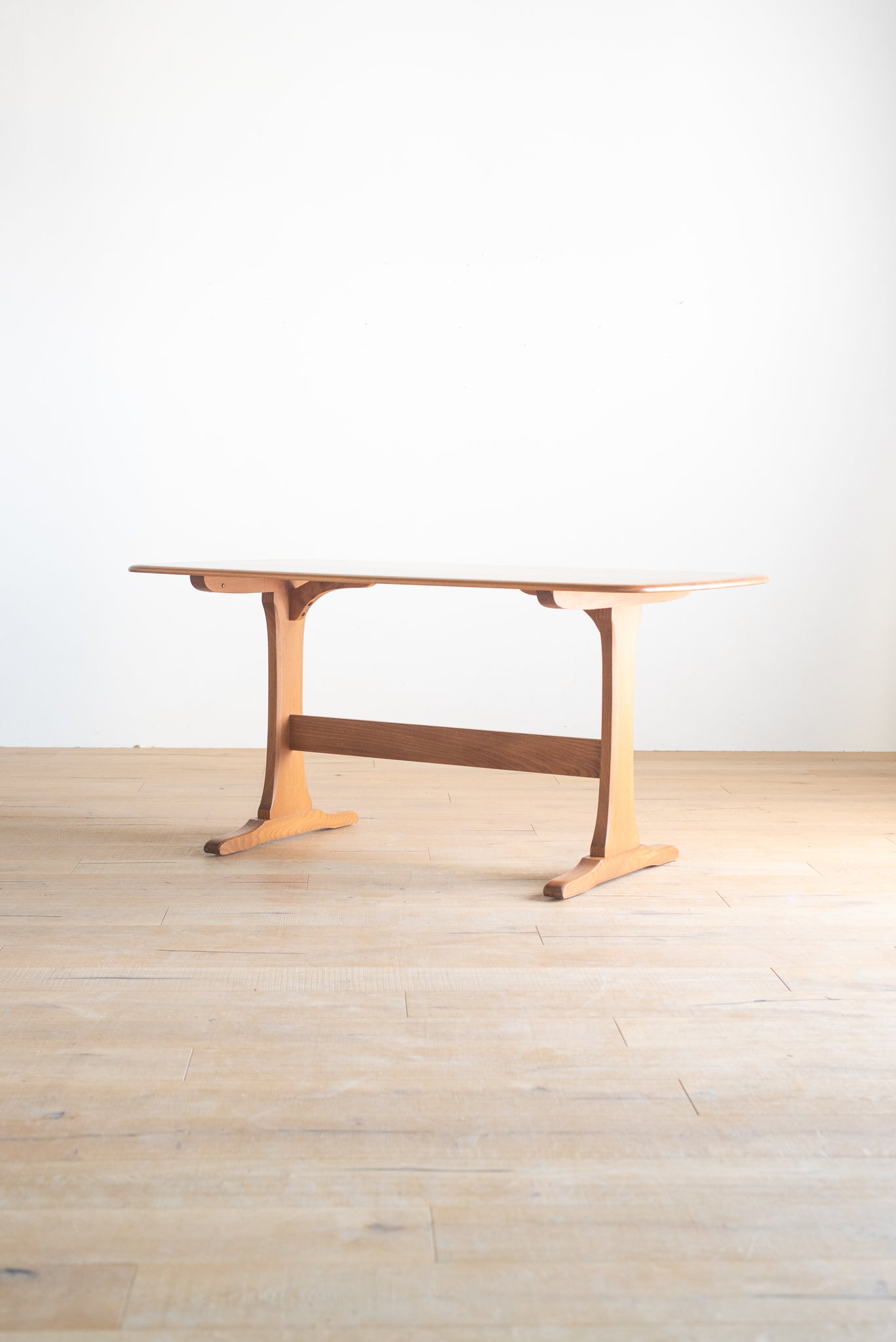 アーコール ウィンザー エルム ダイニング テーブル / ercol windsor elm dining table '822' #0407