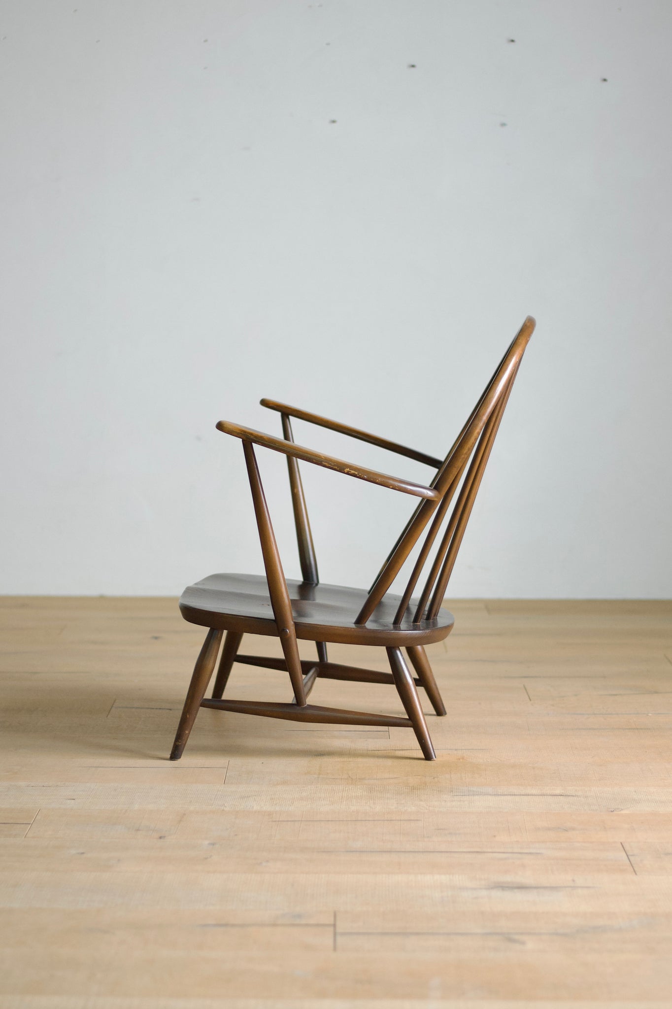 アーコール ウィンザー グランドマザー チェア / ercol windsor tub chair '305' #0386
